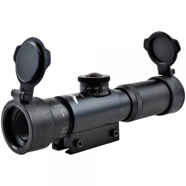 JS-TACTICAL OTTICA LENTE 21 mm ZOOM FISSO 4X NERA (JS-4X21)