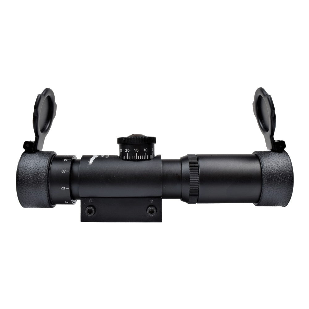 JS-TACTICAL OTTICA LENTE 21 mm ZOOM FISSO 4X NERA (JS-4X21)