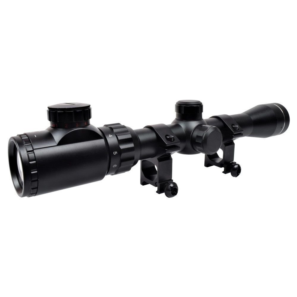 JS-TACTICAL OTTICA LENTE 32mm ZOOM 3-9X IN ALLUMINIO NERA (JS-3-9X32FA)