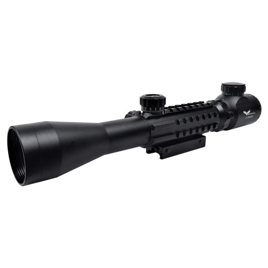 JS-TACTICAL OTTICA LENTE 40mm ZOOM 3-9X NERA (JS-3-9X40RAIL)