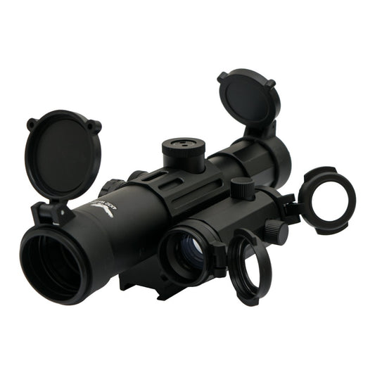 JS-TACTICAL OTTICA ZOOM 4x LENTE 32mm CON RED DOT NERO (JS-4X32M1)