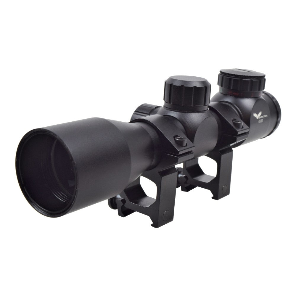 JS-TACTICAL OTTICA ZOOM 4X LENTE 32 mm NERA (JS-4X32E)