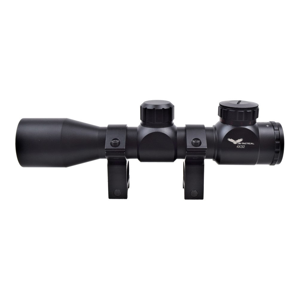 JS-TACTICAL OTTICA ZOOM 4X LENTE 32 mm NERA (JS-4X32E)