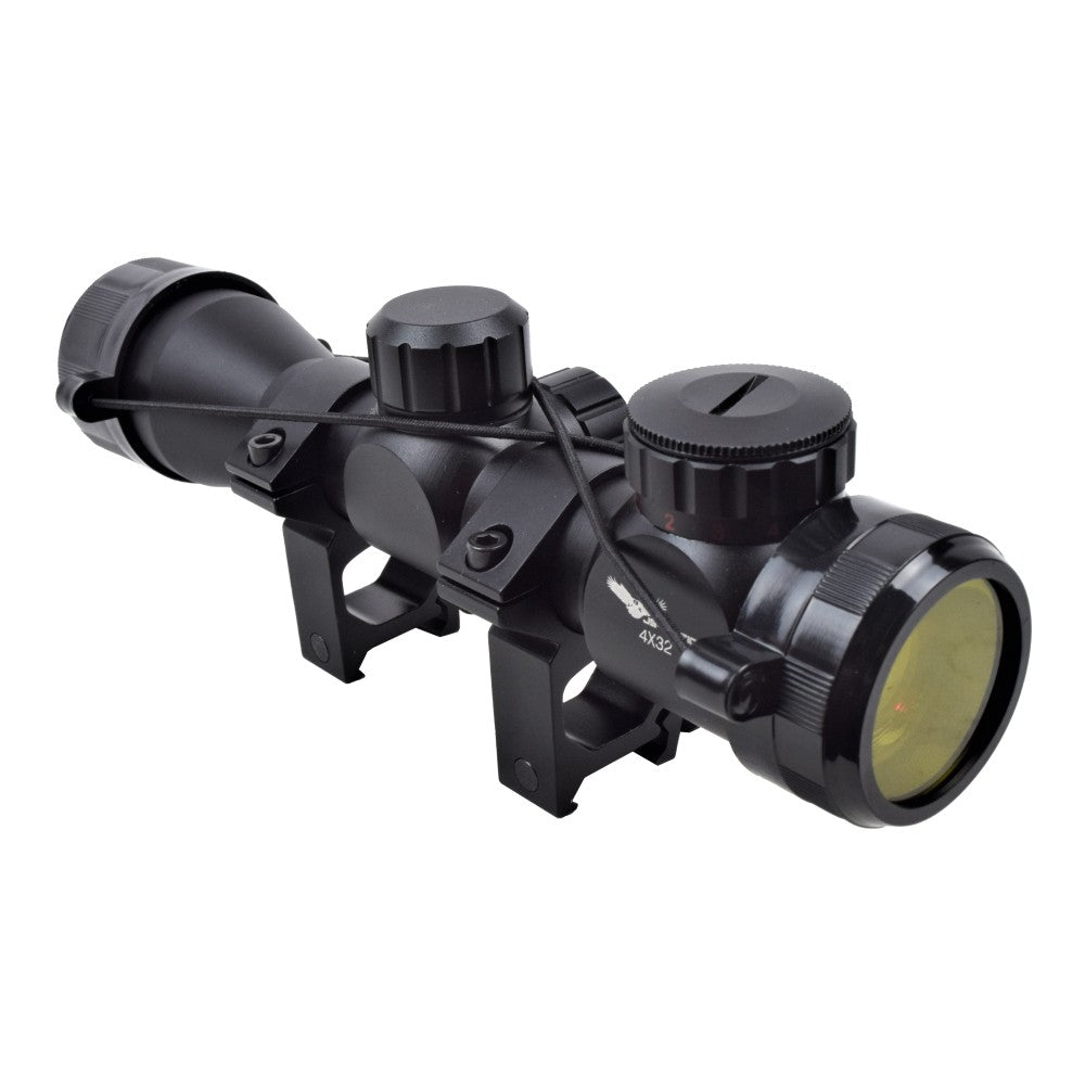 JS-TACTICAL OTTICA ZOOM 4X LENTE 32 mm NERA (JS-4X32E)