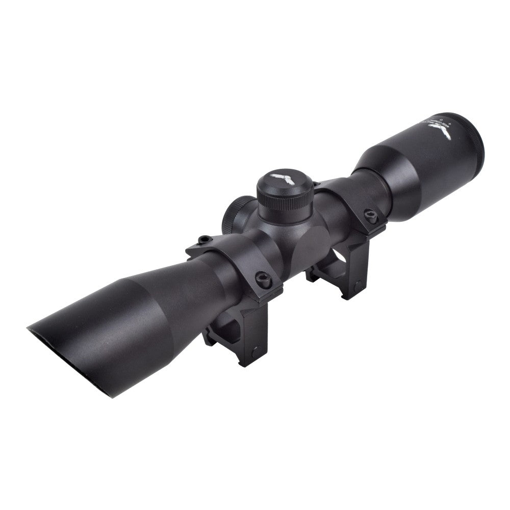 JS-TACTICAL OTTICA ZOOM 4X LENTE 32mm COMPACT AGGRESSIVE NERA (JS-4X32COMPACT)