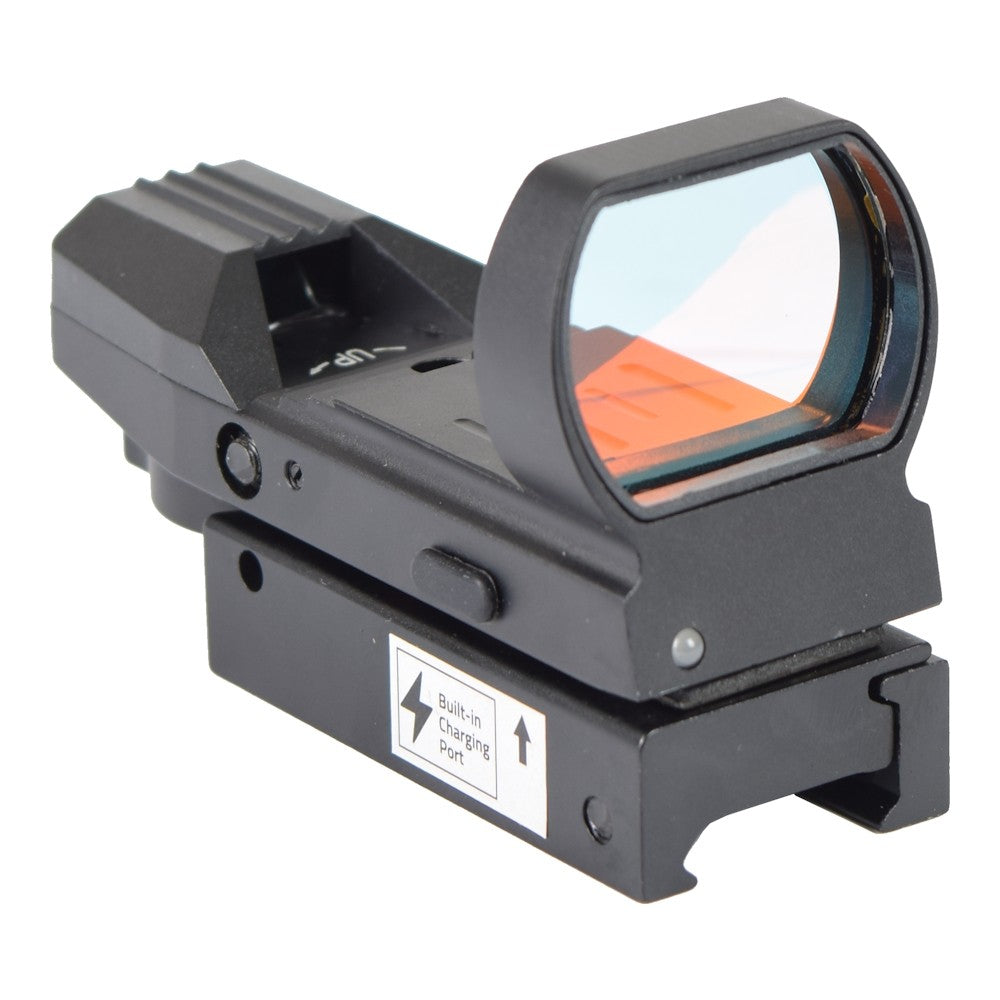 JS-TACTICAL RED DOT REFLEX 4 CROSS MULTI-RETICOLO NERO (JS-HD101R)