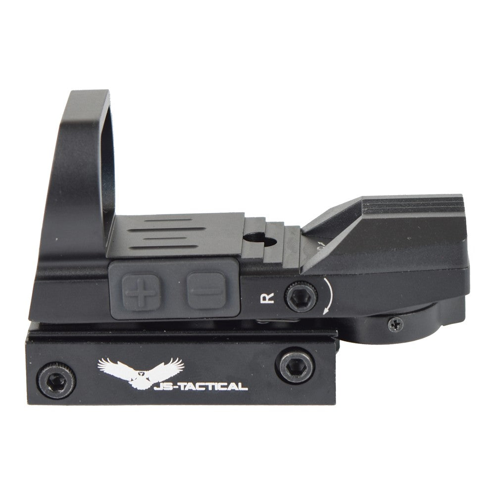JS-TACTICAL RED DOT REFLEX 4 CROSS MULTI-RETICOLO NERO (JS-HD101R)