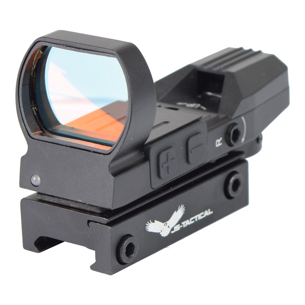 JS-TACTICAL RED DOT REFLEX 4 CROSS MULTI-RETICOLO NERO (JS-HD101R)