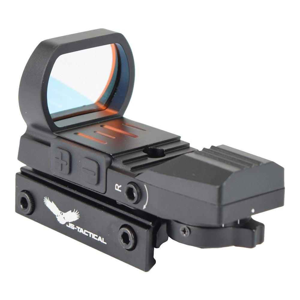 JS-TACTICAL RED DOT REFLEX 4 CROSS MULTI-RETICOLO NERO (JS-HD101R)
