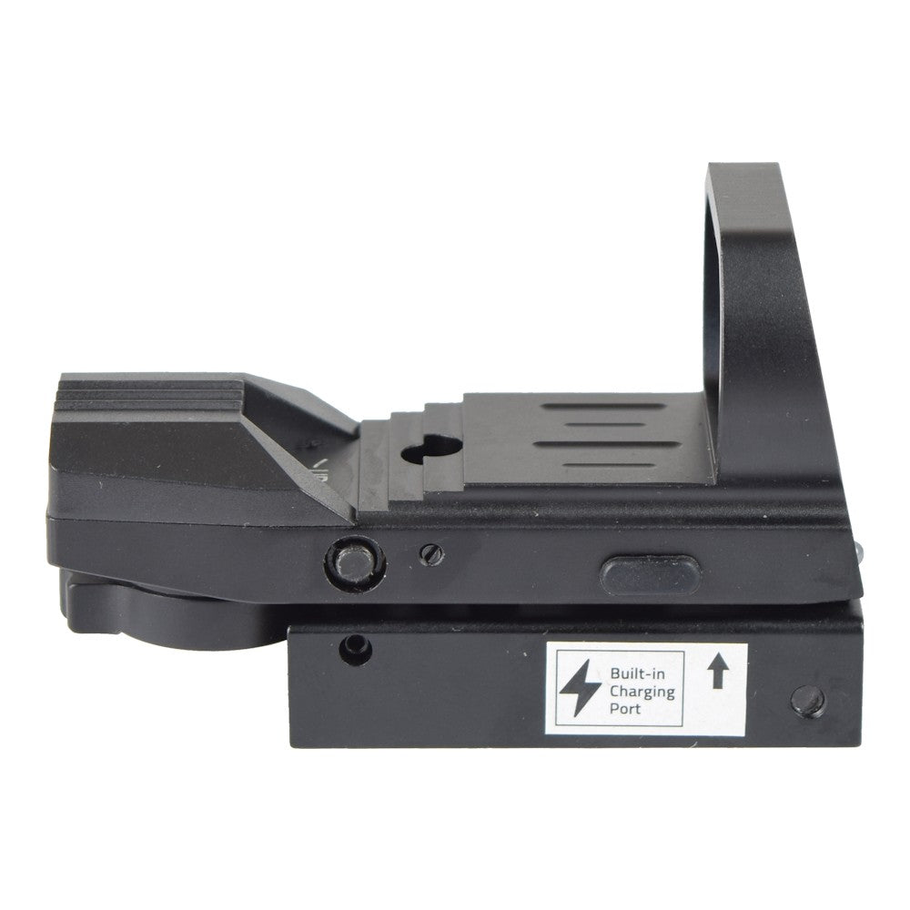 JS-TACTICAL RED DOT REFLEX 4 CROSS MULTI-RETICOLO NERO (JS-HD101R)