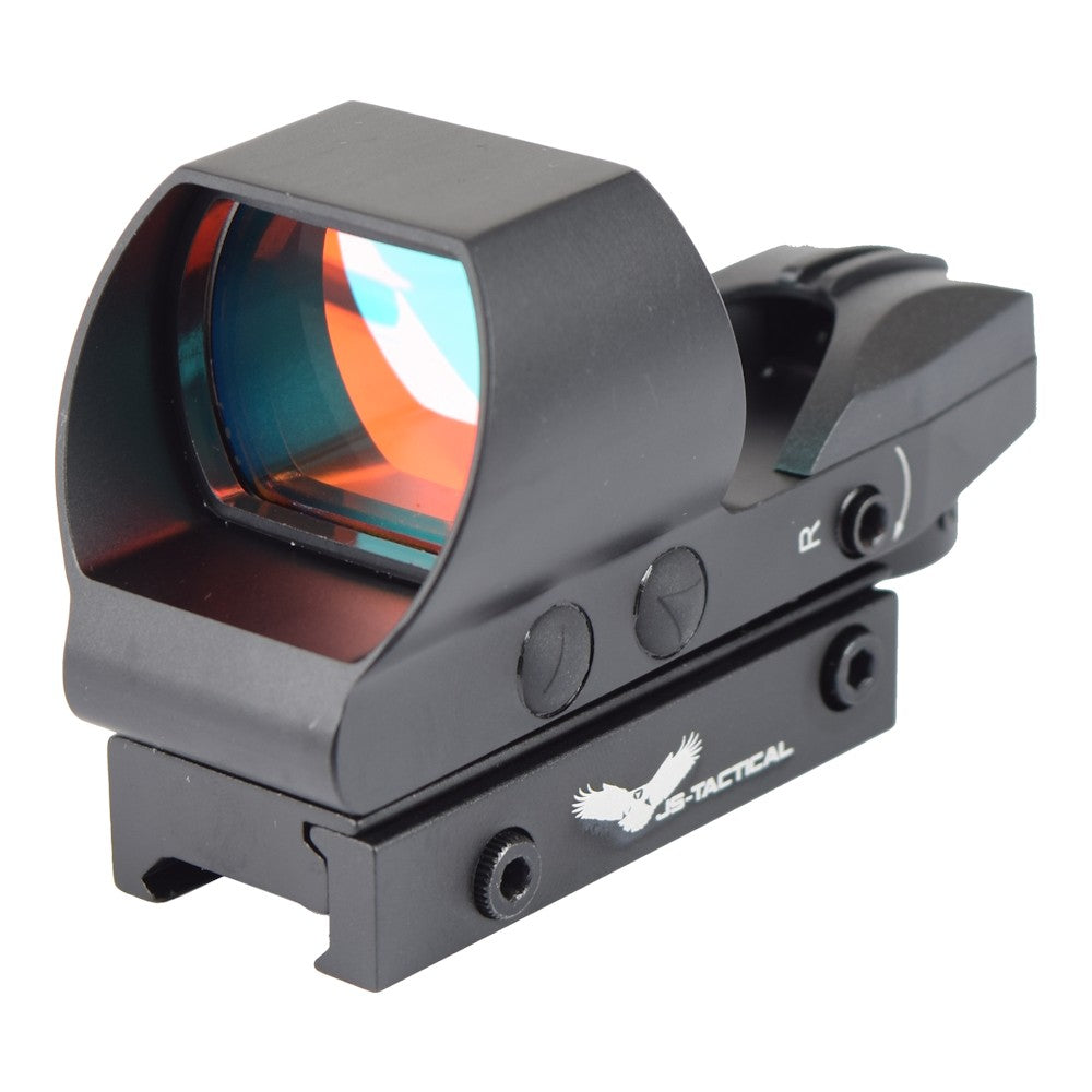 JS-TACTICAL RED DOT REFLEX MULTI-RETICOLO  HEAVY NERO (JS-HD119)