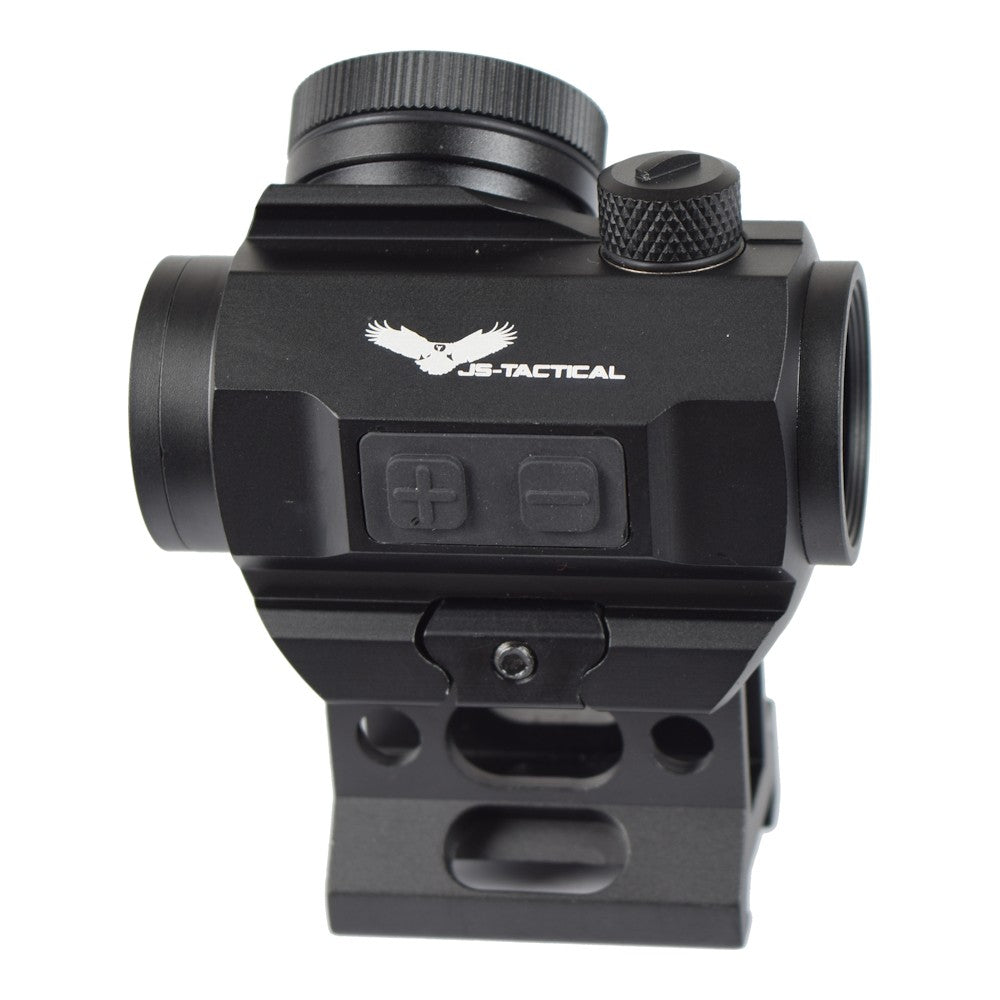 JS-TACTICAL RED DOT SIGHT CON RIALZO SLIM DA 1" E BATTERIA INTEGRATA NERO (JS-M1KC)