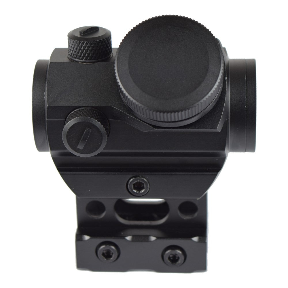 JS-TACTICAL RED DOT SIGHT CON RIALZO SLIM DA 1" E BATTERIA INTEGRATA NERO (JS-M1KC)