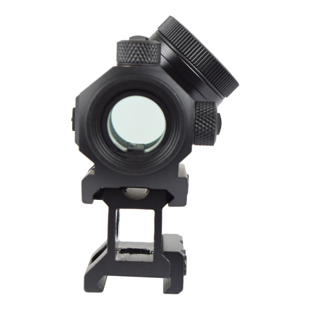 JS-TACTICAL RED DOT SIGHT CON RIALZO SLIM DA 1" E BATTERIA INTEGRATA NERO (JS-M1KC)