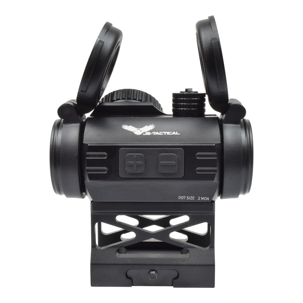 JS-TACTICAL RED DOT SIGHT CON RIALZO 1" SKELETON MOUNT NERO (JS-BD01)