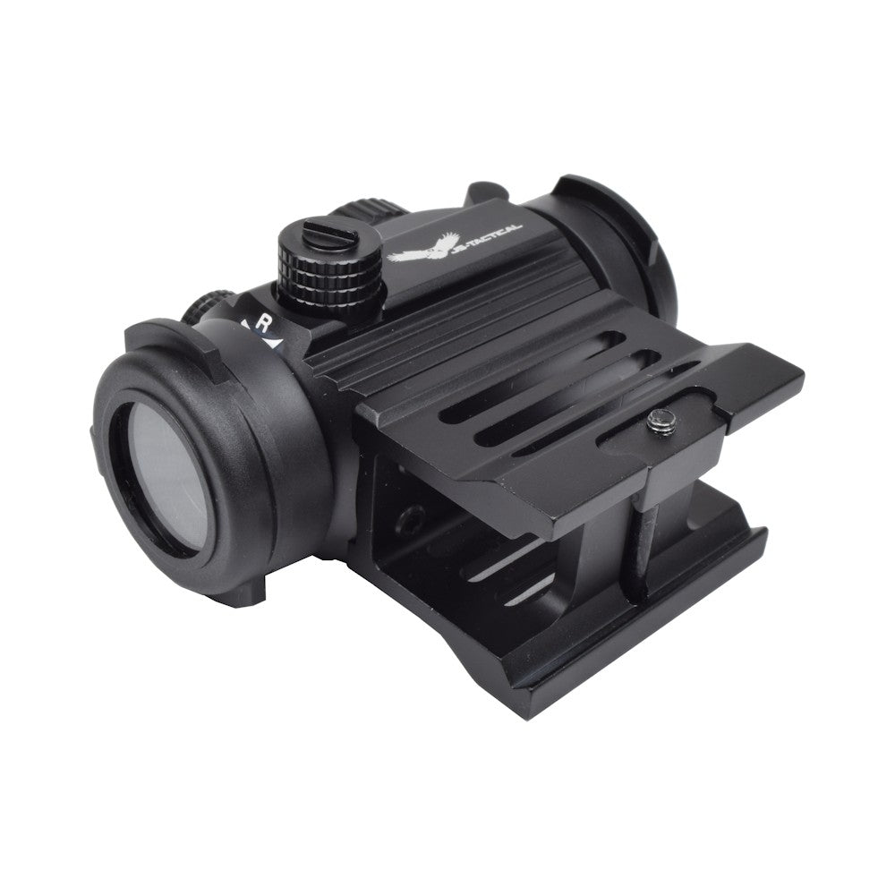 JS-TACTICAL RED DOT SIGHT CON RIALZO 1" CAGE BAR NERO (JS-BD02)