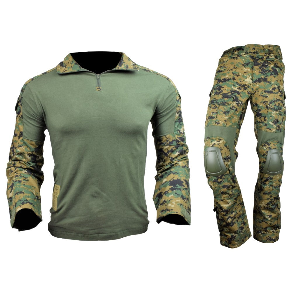 JS-TACTICAL WARRIOR MIMETICA COMPLETA COMBAT SUIT MARPAT TAGLIA S (JSWAR-MAR-S)