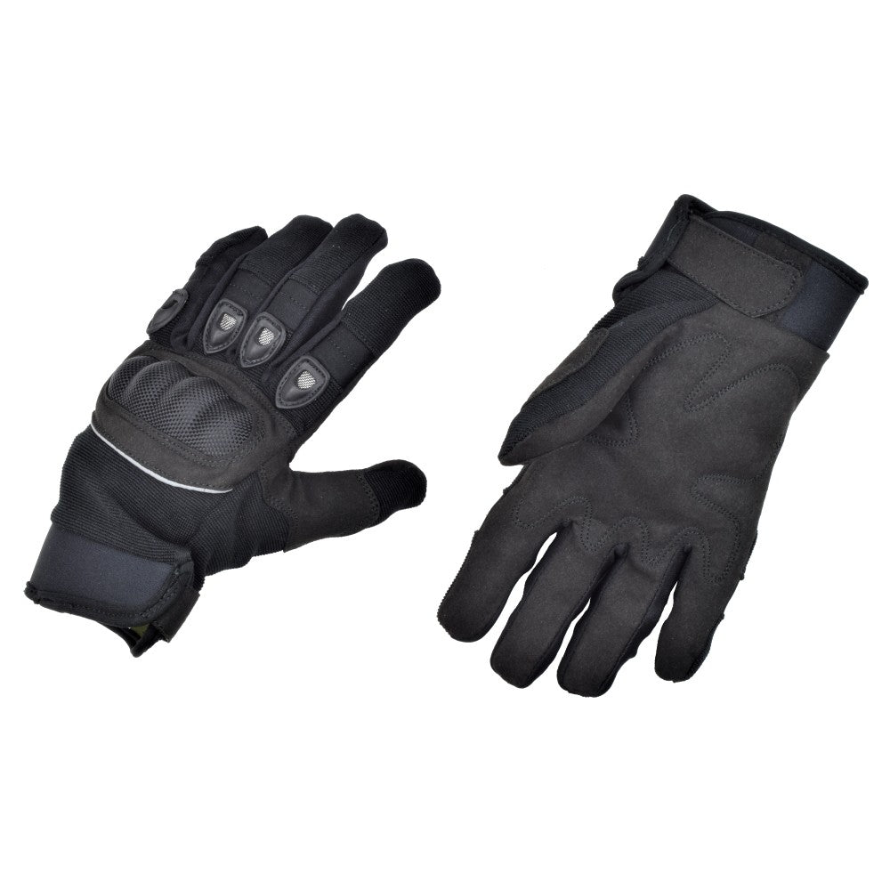 JS-TACTICAL GUANTI WARRIOR TACTICAL GLOVES 130 NERO TAGLIA L (JSWAR-GL130-BL)