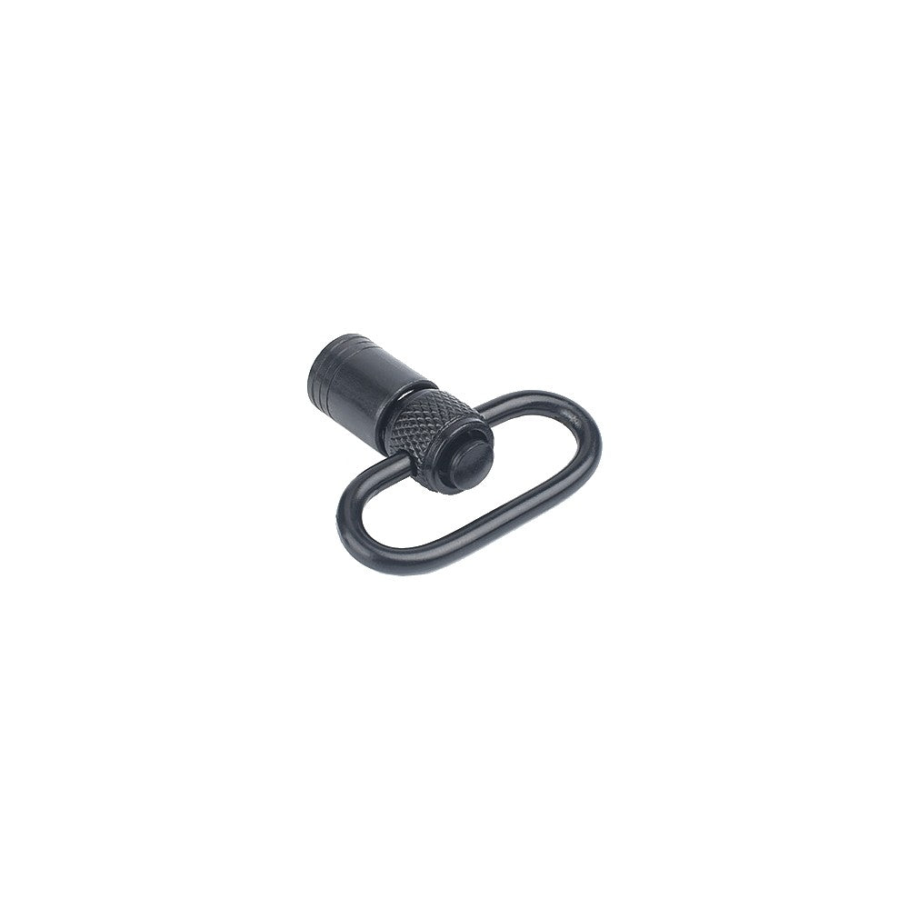 METAL GANCIO CINGHIA QD IN ALLUMINIO NERO (ME4009-B)