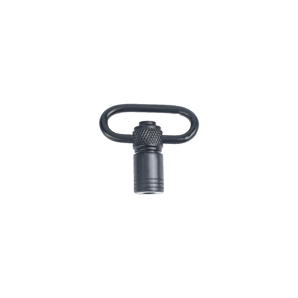 METAL GANCIO CINGHIA QD IN ALLUMINIO NERO (ME4009-B)