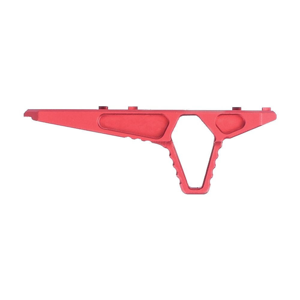 METAL GRIP HAND-STOP PER KEYMOD / M-LOK IN METALLO ROSSA (ME6087-RED)