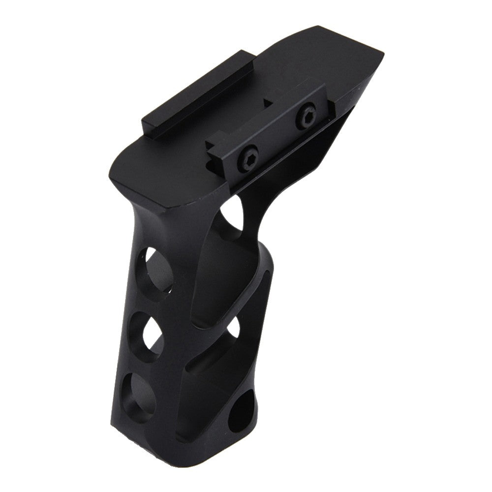 METAL IMPUGNATURA GRIP ANGOLATA PER SLITTE STANDARD 20mm FORT IN METALLONERA (ME6005-B)