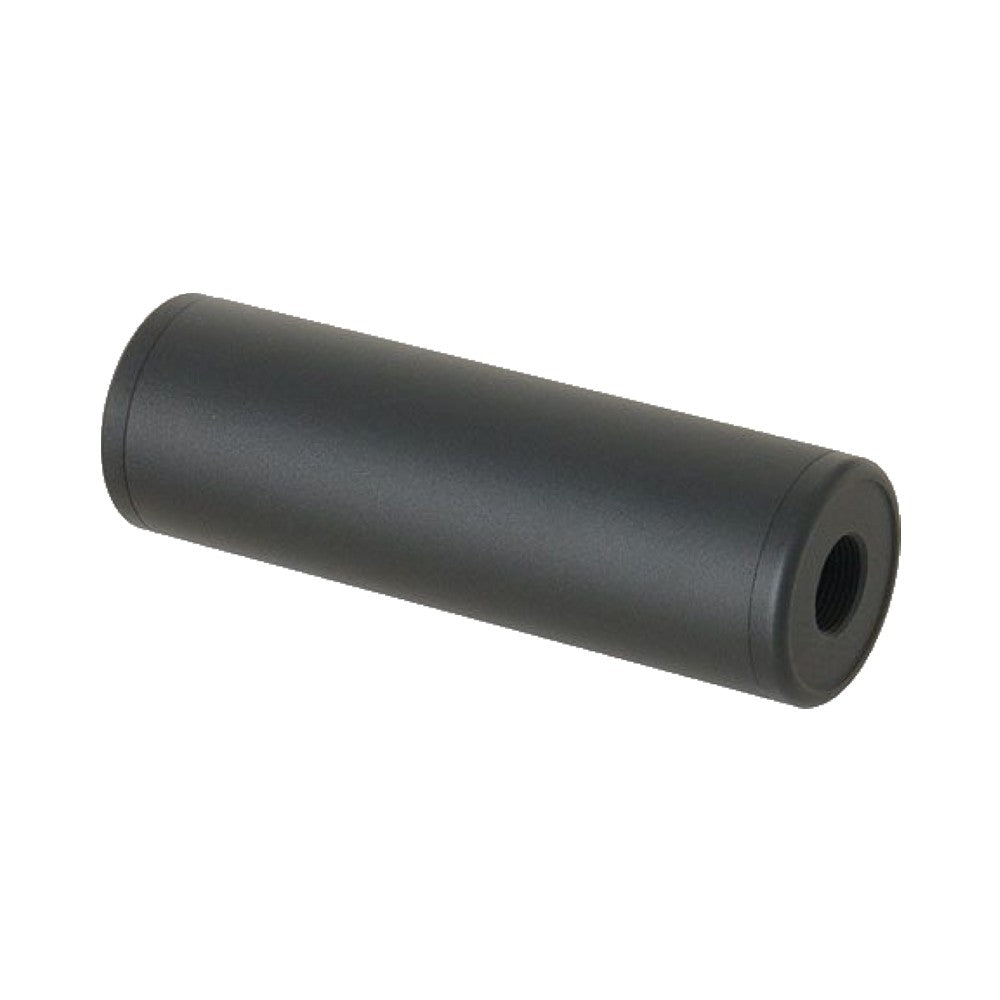 METAL SILENZIATORE CORTO SMOOTH STYLE VERSIONE 130X32 NERO (ME2021-B)