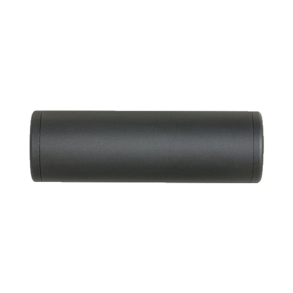 METAL SILENZIATORE CORTO SMOOTH STYLE VERSIONE 130X32 NERO (ME2021-B)