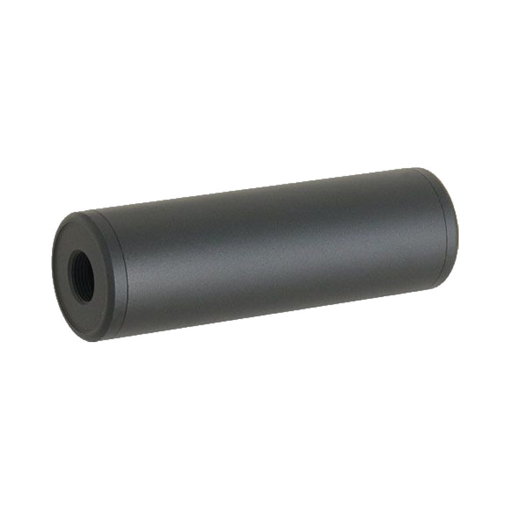 METAL SILENZIATORE CORTO SMOOTH STYLE VERSIONE 130X32 NERO (ME2021-B)