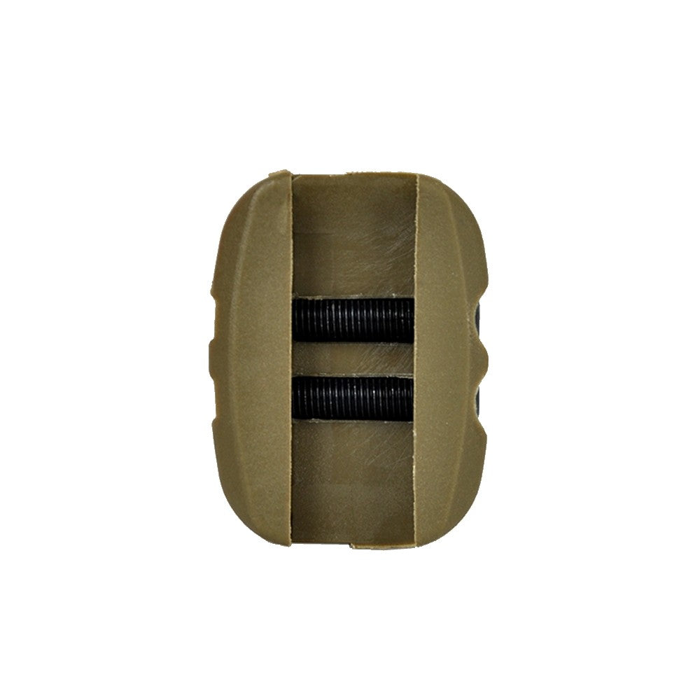 MP IMPUGNATURA VERTICALE PER SLITTE 20mm DARK EARTH (MP1203-T)