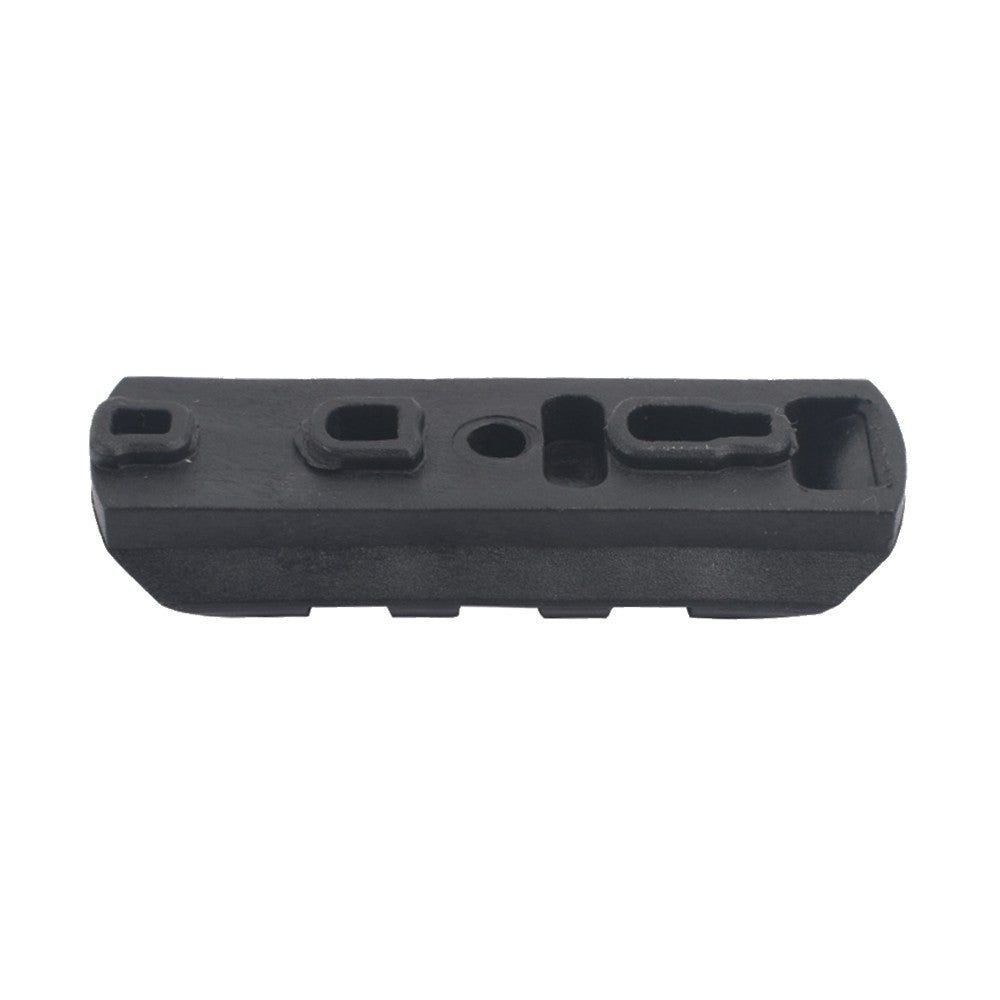 MP SET 6 SLITTE 20mm IN POLIMERO PER KEYMOD E M-LOK NERO (MP2013-B)