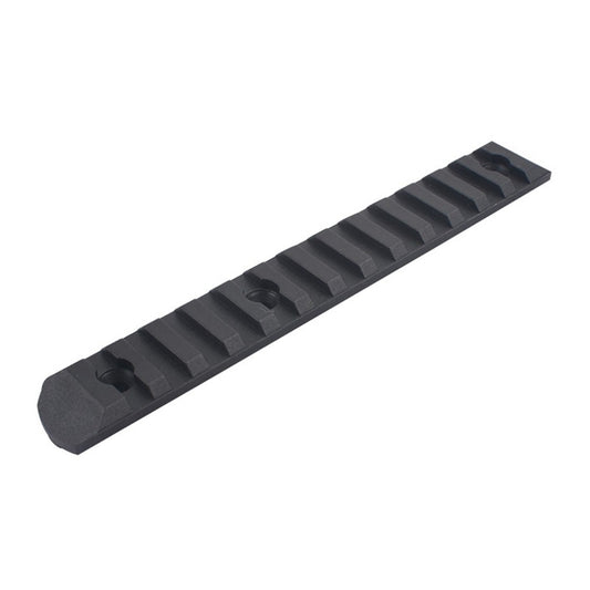 MP SET 6 SLITTE 20mm IN POLIMERO PER KEYMOD E M-LOK NERO (MP2013-B)