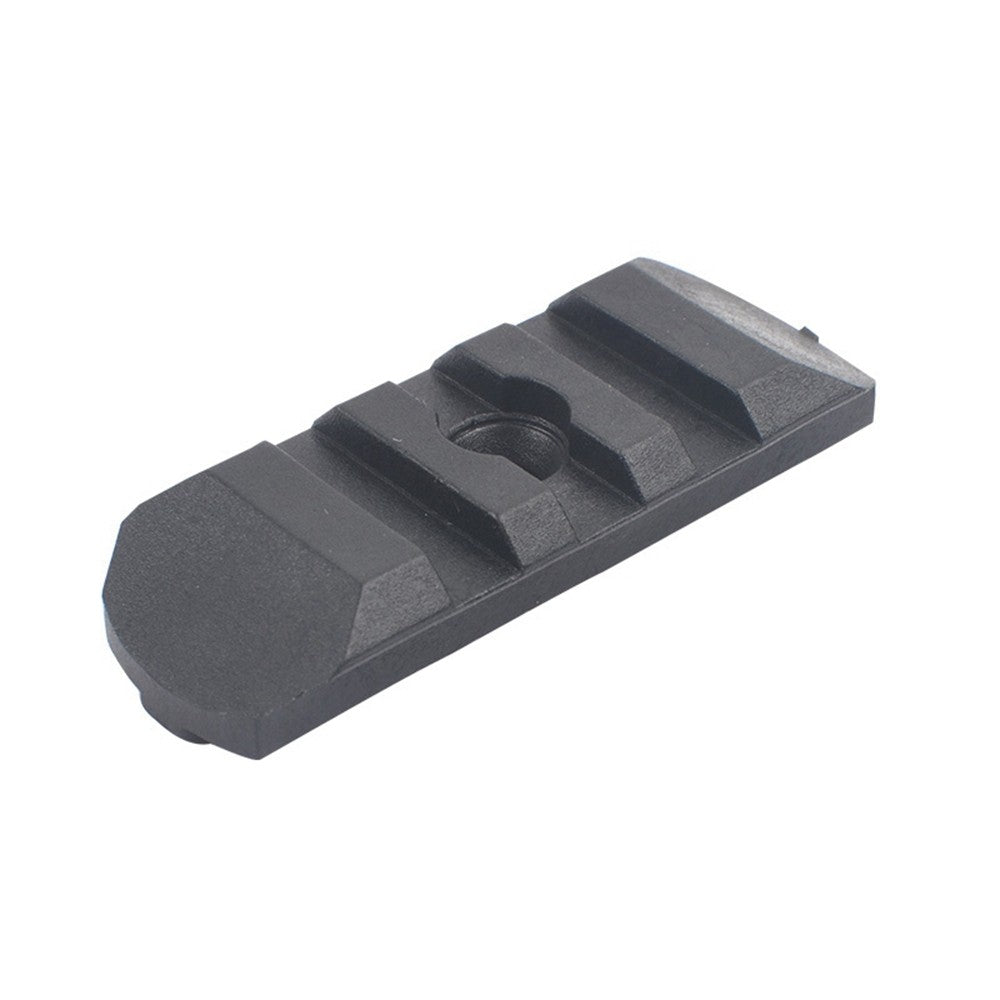 MP SET 6 SLITTE 20mm IN POLIMERO PER KEYMOD E M-LOK NERO (MP2013-B)