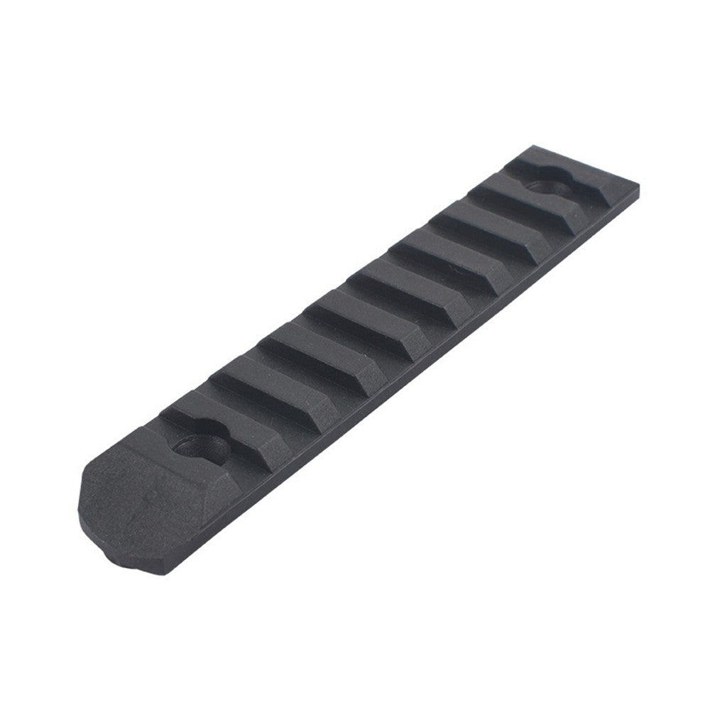 MP SET 6 SLITTE 20mm IN POLIMERO PER KEYMOD E M-LOK NERO (MP2013-B)