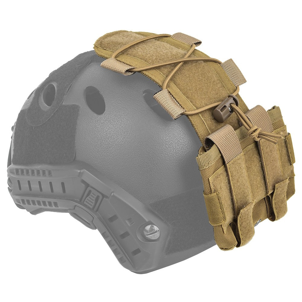 NHELMET BATTERY CASE PER ELMETTO DARK EARTH (NH3013-T)