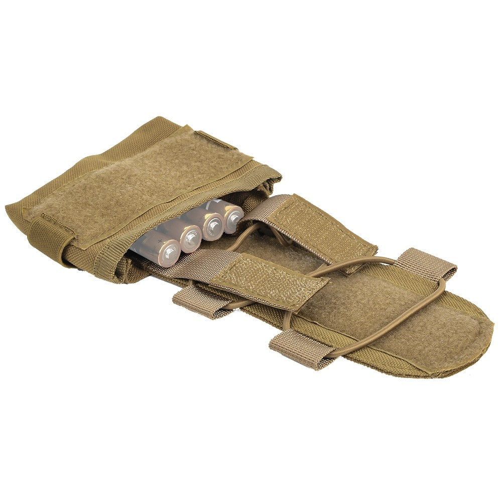 NHELMET BATTERY CASE PER ELMETTO DARK EARTH (NH3013-T)