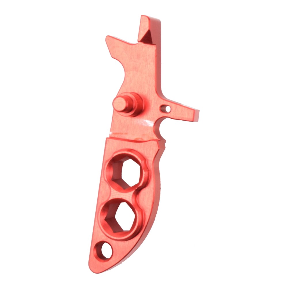 RETROARMS GRILLETTO CNC AR15 TIPO P ROSSO (RA-7490)