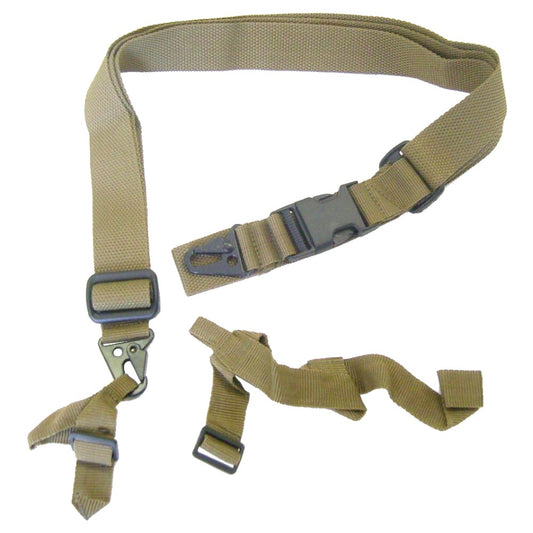 WOSPORT CINGHIA FUCILE A 3 PUNTI DARK EARTH (KR018T)