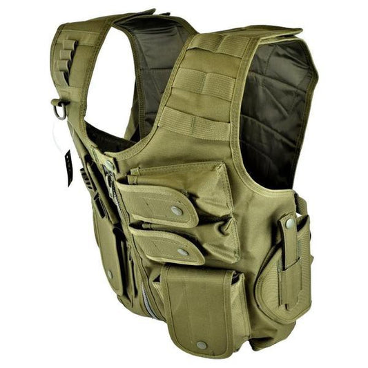 ROYAL GIUBBINO TATTICO MULTI VEST VERDE OLIVE DRAB (VT-1043V)