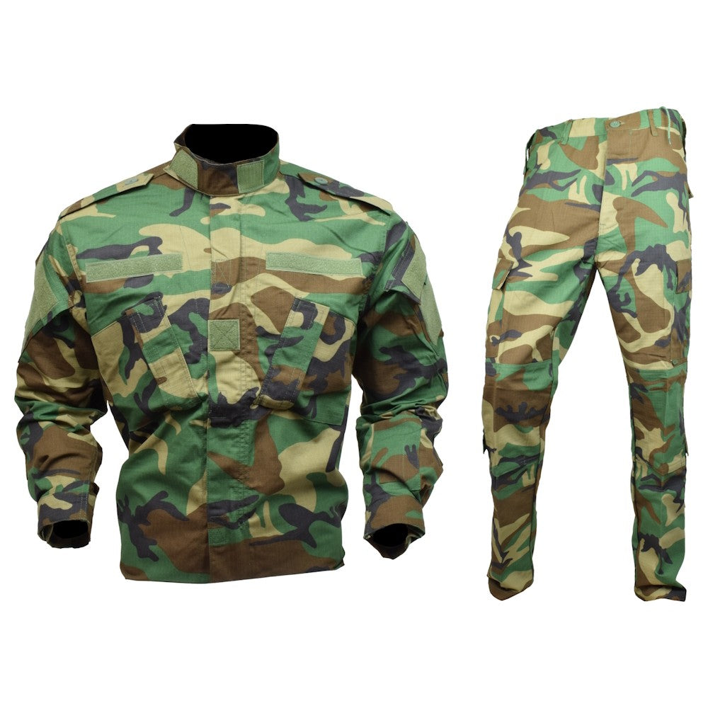 ROYAL MIMETICA STANDARD COMPLETA TAGLIO BDU US WOODLAND TAGLIA M (UNI-WM)