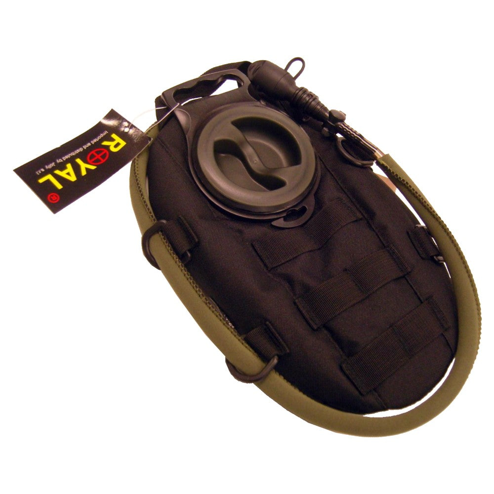 ROYAL SACCA IDRATAZIONE 2 LITRI ATTACCO SISTEMA MOLLE NERA (RP-1110-B)