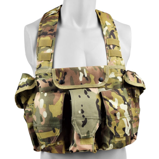ROYAL TACTICAL VEST TATTICO TALEBAN CHICOM AK CHEST RIG MULTICAM (H7301MUL)