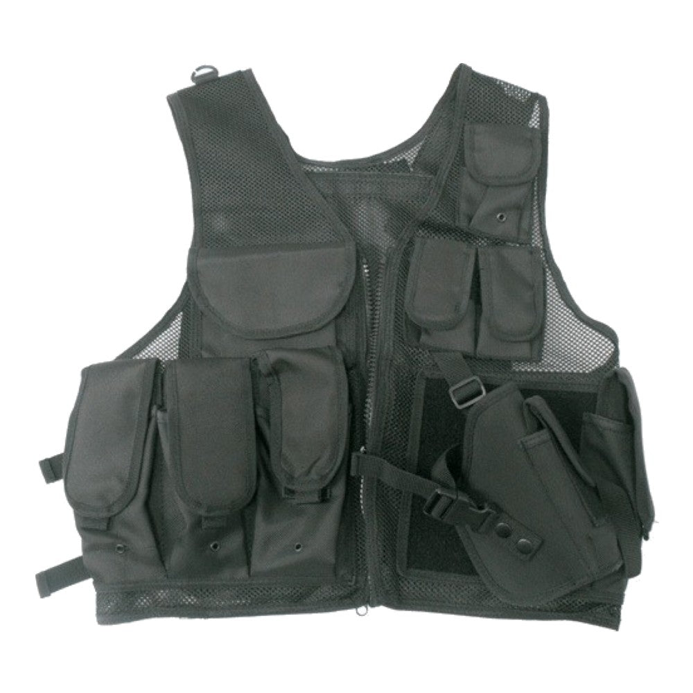 ROYAL TATTICO MULTI TASCA TACTICAL VEST NERO BLACK (06557 BLACK)