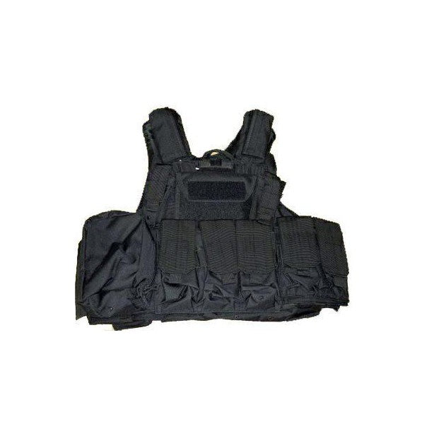 ROYAL TACTICAL VEST PLATE CARRIER CIRAS NERO (V1026B)