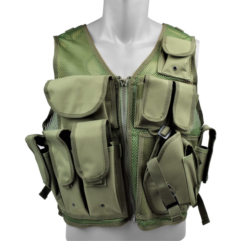 ROYAL TATTICO MULTI TASCA TACTICAL VEST VERDE OLIVE DRAB (06557 GREEN)