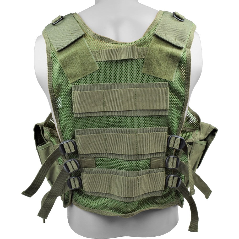 ROYAL TATTICO MULTI TASCA TACTICAL VEST VERDE OLIVE DRAB (06557 GREEN)