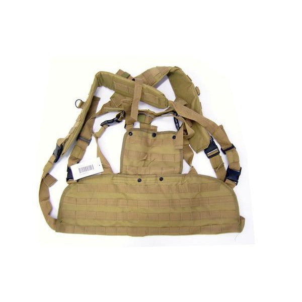 ROYAL TACTICAL VEST TATTICO COMPLETAMENTE SISTEMA MOLLE VUOTO TAN (H7011T)