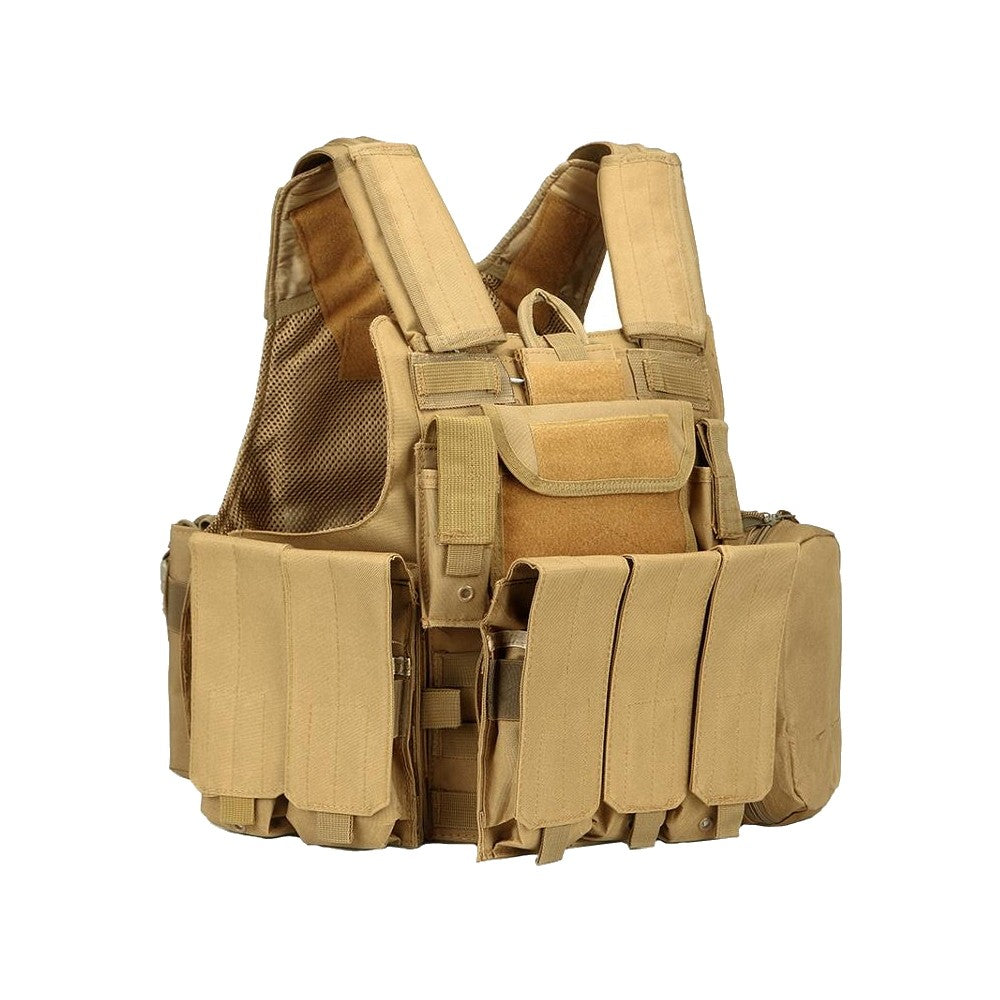 ROYAL TACTICAL VEST PLATE CARRIER CIRAS TAN (V1026T)