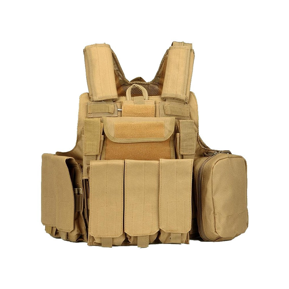 ROYAL TACTICAL VEST PLATE CARRIER CIRAS TAN (V1026T)