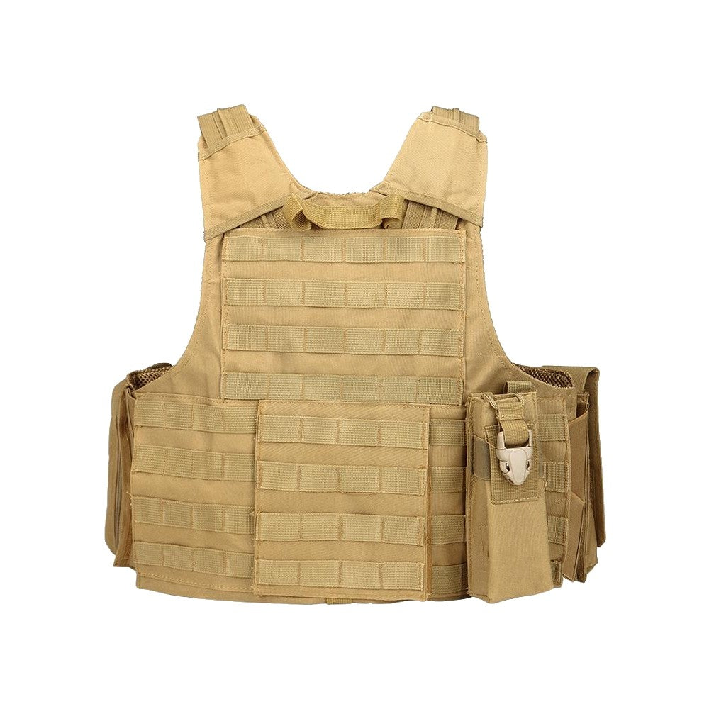 ROYAL TACTICAL VEST PLATE CARRIER CIRAS TAN (V1026T)
